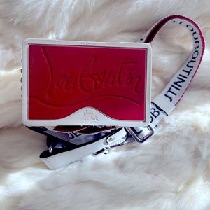 Christian Louboutin Red and White Women's Bag